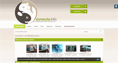 Desktop Screenshot of forum.szynszyle.info